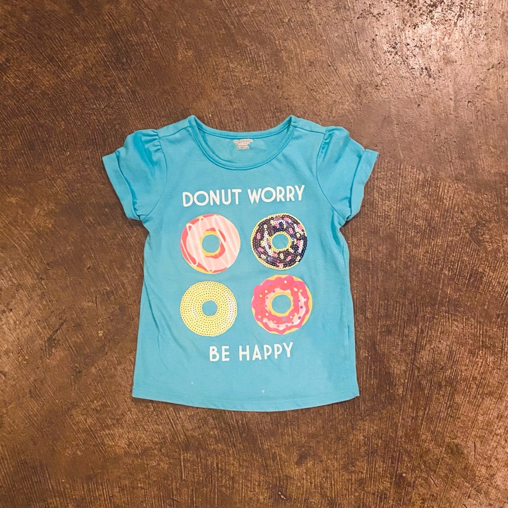 Girls Doughnut Flip-Sequin Tee